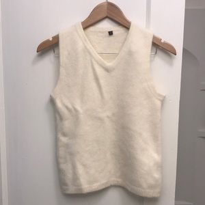 Vintage angora Sweater vest